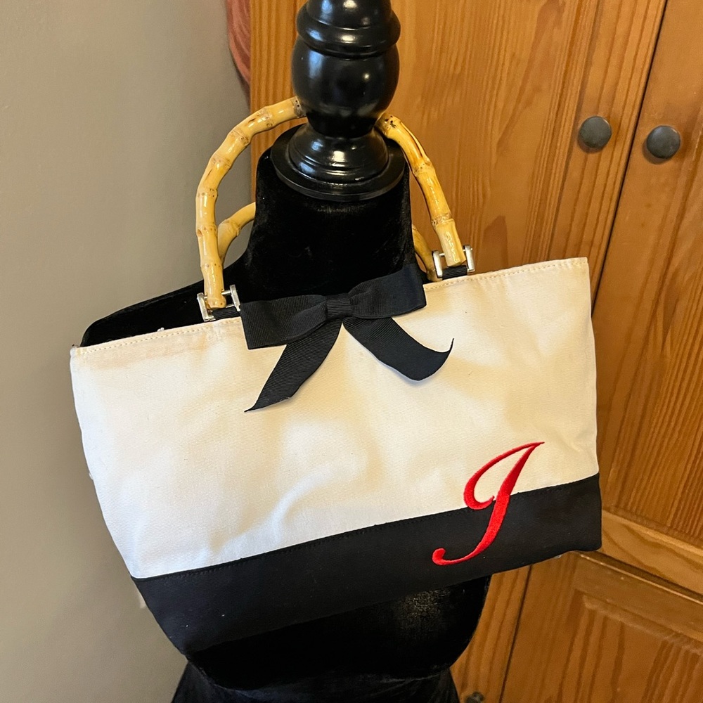 Black and white bag